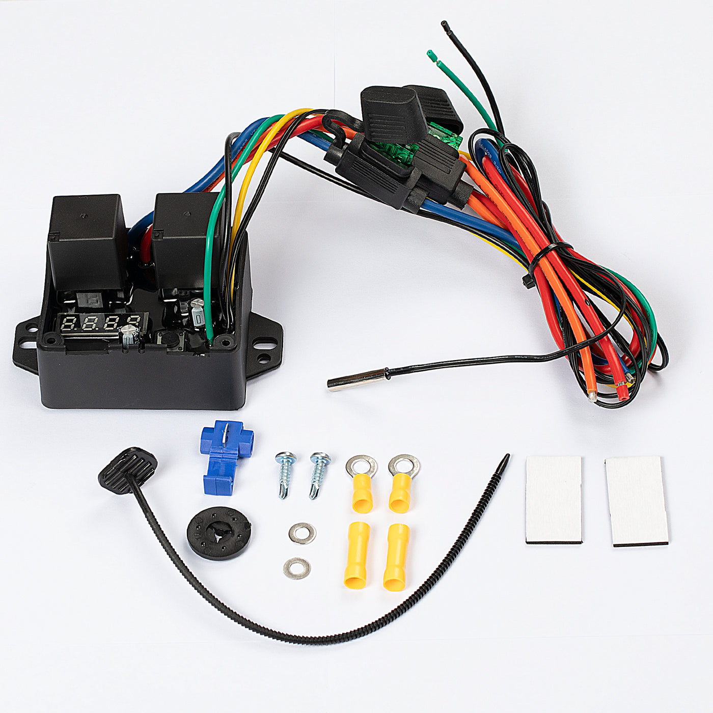 Digital Thermatic 1-2 Fan Controller Switch Kit for 12V/24V (Replaces #0444)