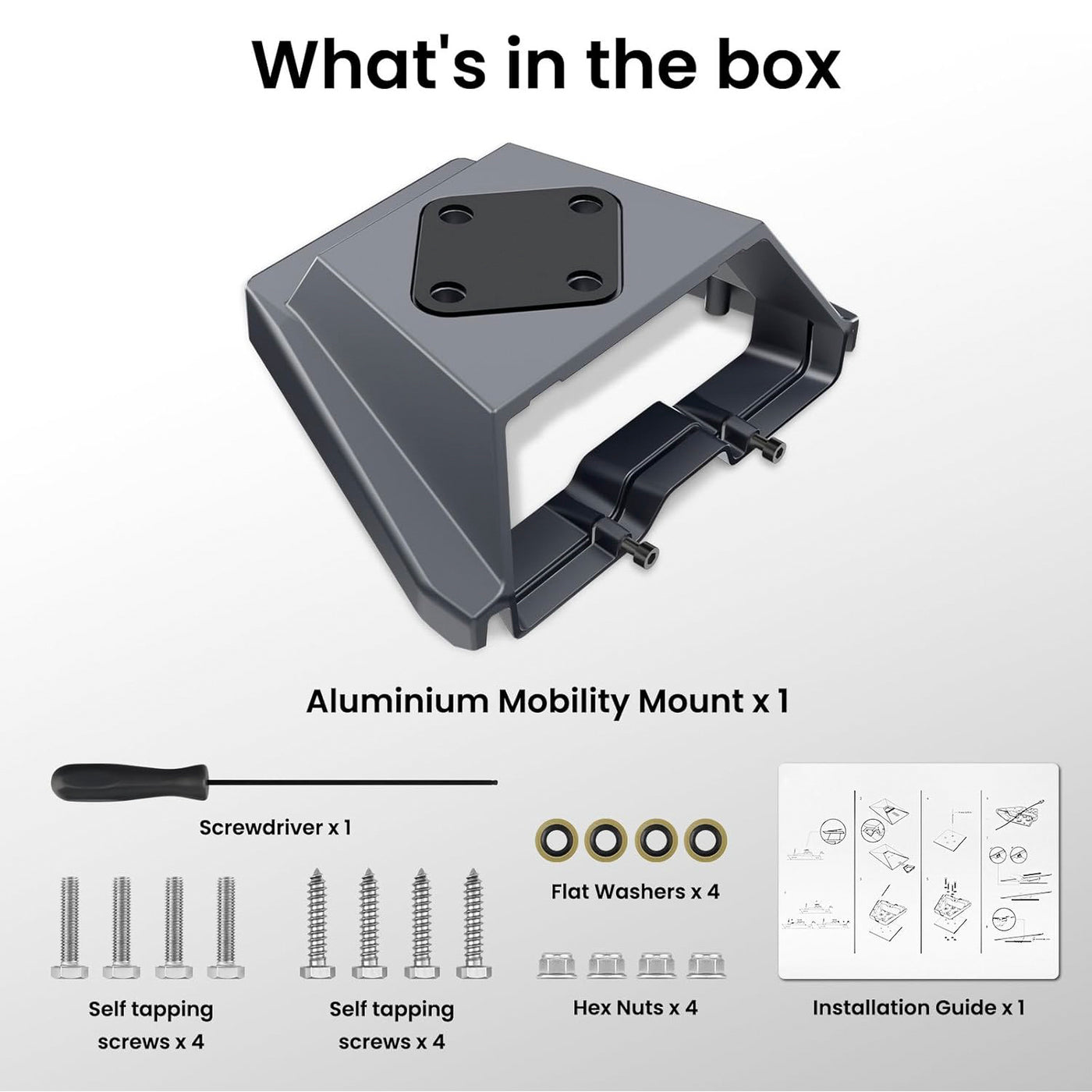 Starlink Gen 3 Mobility Mount Aluminum Alloy Anti-Theft Kickstand Kit