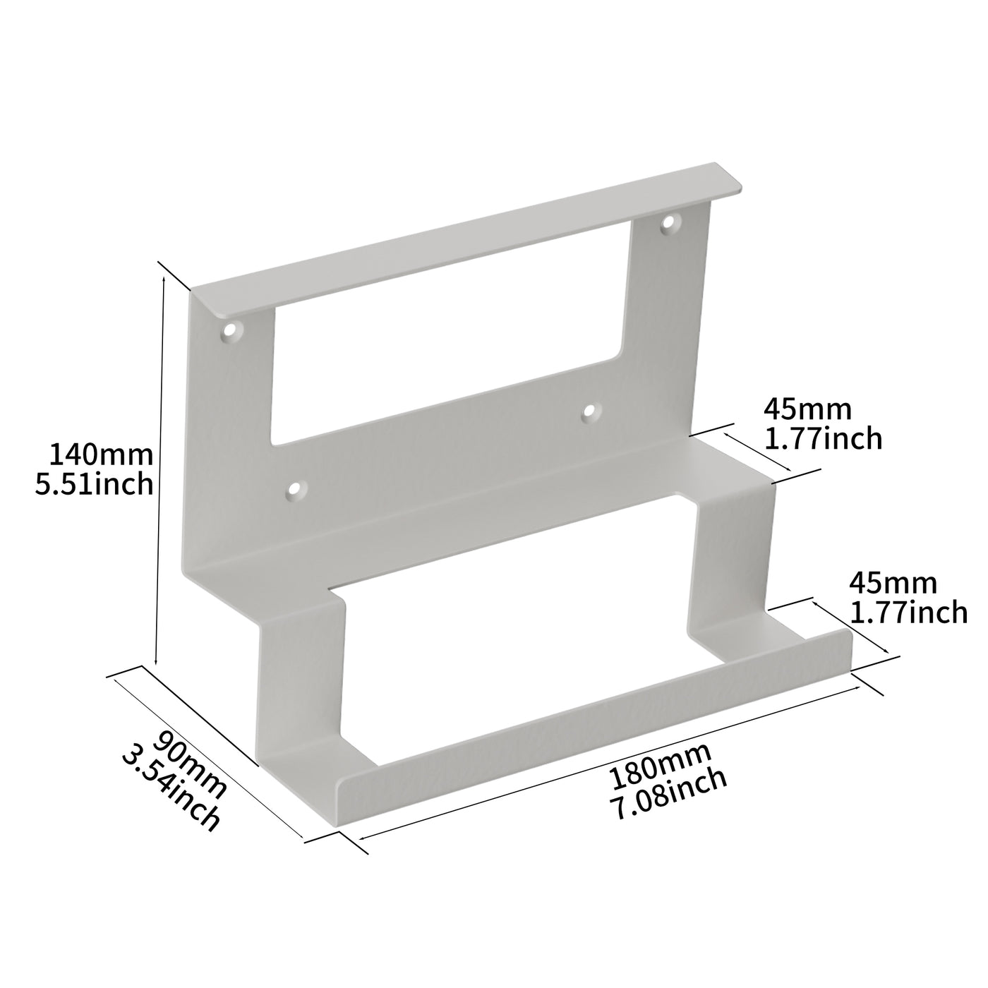 Starlink Gen 3 Router and Power Supply 2-in-1 Metal Wall Mount Kit