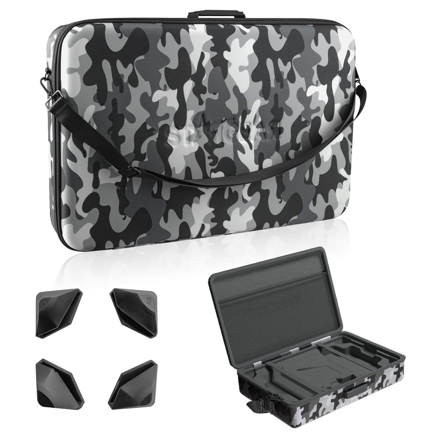 Starlink Gen 3 Handbag Travel Case with 4PCS Starlink Gen 3 Dish Stand Pad