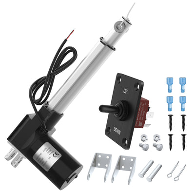 6000N/1320lb 6" Stroke Waterproof Motion Linear Actuator with Switch Controller