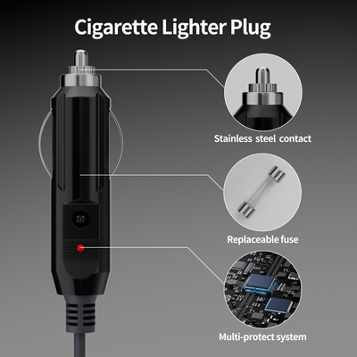 Starlink MINI 60W DC to Car Charger Cable with 15A Fuse - 9.84FT/ 3M