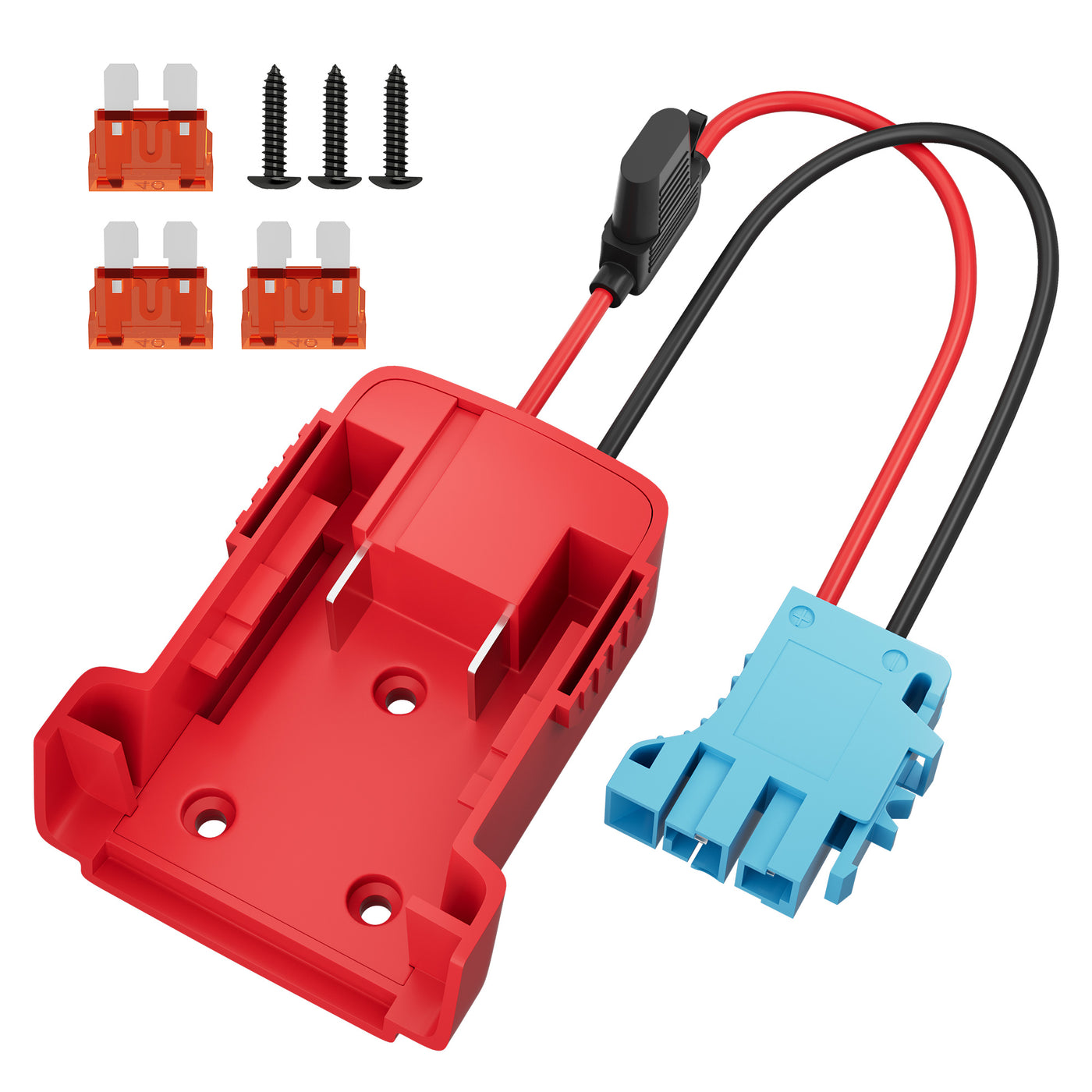 Milwaukee 18V Battery Power Wheel Adapter with Peg-Perego Connector