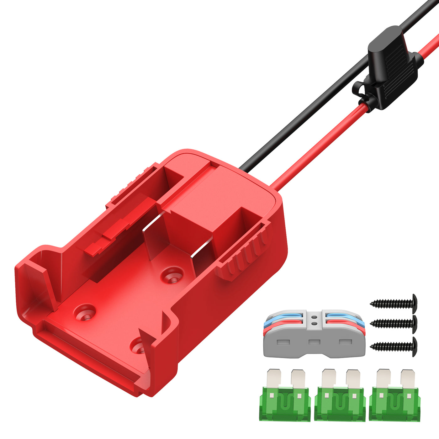 Power Wheels Battery Adapter Converter Kit for Milwaukee M18 Batteries